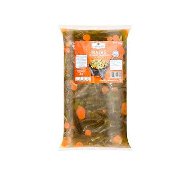 CHILES JALAPEÑOS RAJAS MEMBER'S MARK 3 KG