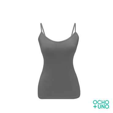 BLUSA TIRANTE COLOR GRIS