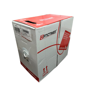 CABLE DE RED UTP CATEGORIA 5E 100% COBRE DE 300 MTS.