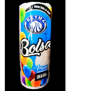 BOLSA ROLLO BAJA DENSIDAD 35X45 1 KG.