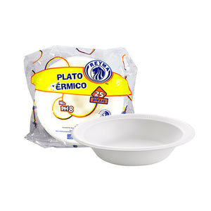 PLATO HONDO TERMICO GRANDE PH8 BULTO C/500 PZAS