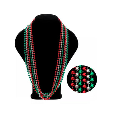 FIESTAS PATRIAS COLLAR TRICOLOR C/3 PZAS