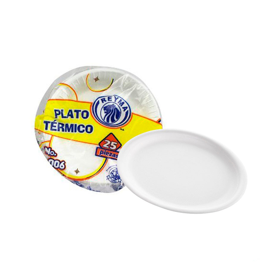 PLATO PASTELERO TERMICO 006 BULTO C/500 PZAS