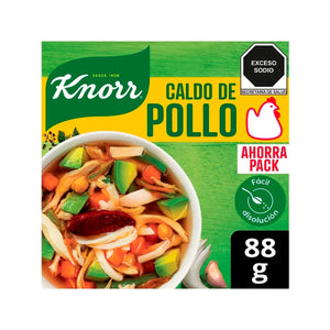 KNORR CALDO DE POLLO SOBRE 88 GR