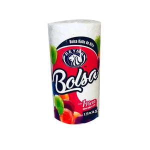 BOLSA ROLLO ALTA DENSIDAD 15X25 1 KG.