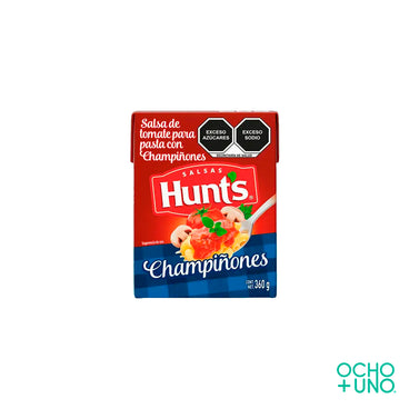 SALSA HUNTS DE TOMATE PARA PASTA CON CHAMPIÑONES 360 GR