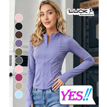 CHAMARRA DEPORTIVA LUCK MOD CX-10 VARIOS COLORES