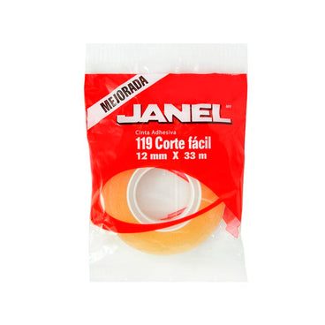 CINTA TRANSPARENTE JANEL 12X33MM