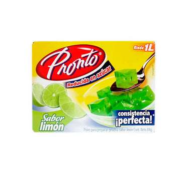 GELATINA PRONTO LIMON 84 GR