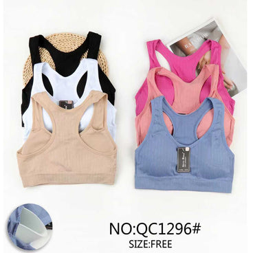TOP DEPORTIVO SIETE ROSA MOD 1296 VARIOS COLORES