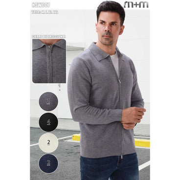 SUETER CABALLERO M+M MOD HSW-006 VARIOS COLORES