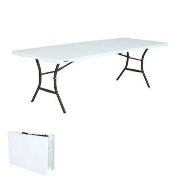 MESA PLEGABLE LIFETIME PORTAFOLIO 1.83 M MOD 80849 BLANCO