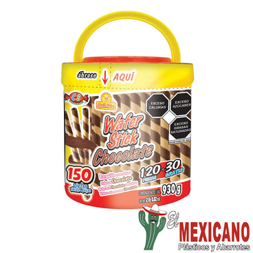 WAFER STICK BARQUILLO SABOR CHOCOLATE C/180 PZAS