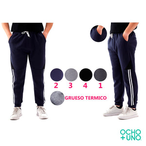PANTALON DEPORTIVO M+M MOD JP-126 VARIOS COLORES