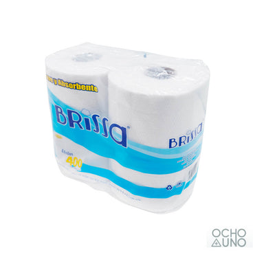 PAPEL HIGIENICO BRISSA C/4 ROLLOS