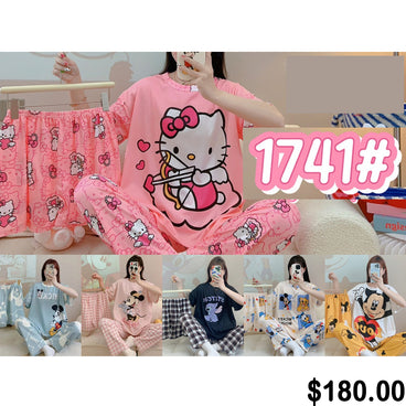 PIJAMA FASHION 3 PZAS MOD 1741 VARIOS MODELOS