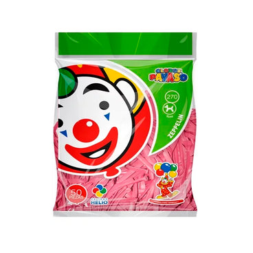 GLOBO ZEPELIN ROSA FUSCHIA C/50 PZAS