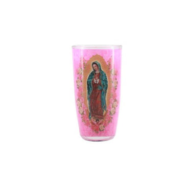 VELADORA CENTENARIO CHICA VIRGEN CARTON C/20 PZAS