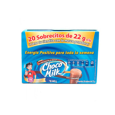 CHOCO MILK CHOCOLATE SOBRECITO CAJA C/20 PZAS
