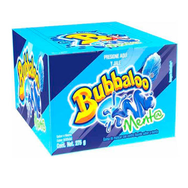 CHICLE BUBBALOO MENTA C/50 PZAS