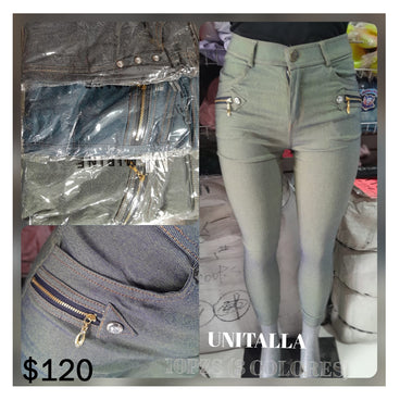 PANTALON MIRINE TIPO MEZCLILLA MOD-018