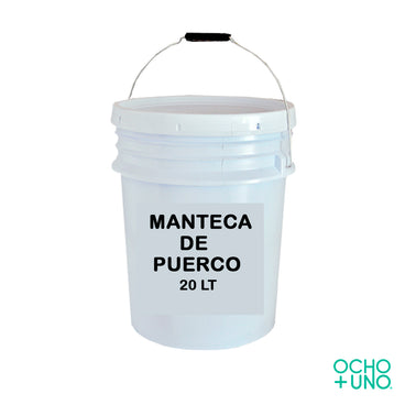 MANTECA DE PUERCO CUBETA 20 LT