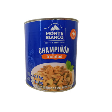 CHAMPIÑONES MONTE BLANCO TROCITOS 2.835 KG