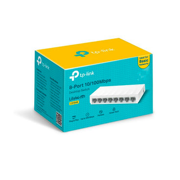 SWITCH TP-LINK LS1008 CON 8 PUERTOS