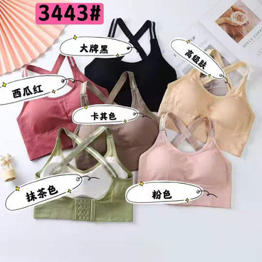 TOP DEPORTIVO SIETE ROSA MOD 3443 VARIOS COLORES
