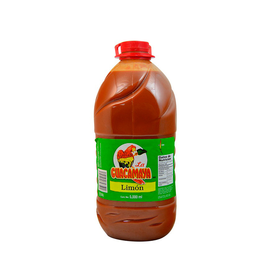SALSA GUACAMAYA GALON LIMON 5 LT