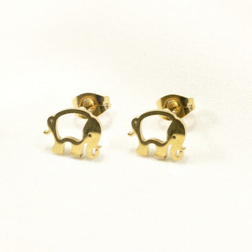 BROQUEL DORADO ACERO INOXIDABLE ELEFANTE 10MM