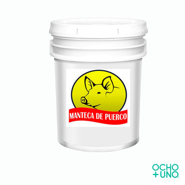 MANTECA DE PUERCO 19 LTS