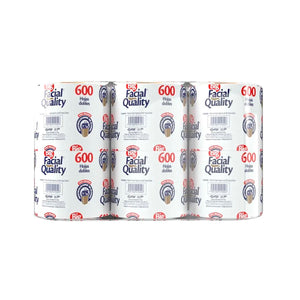 PAPEL HIGIENICO FACIAL QUALITY  C/6 ROLLOS