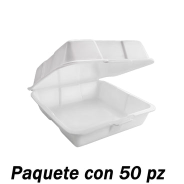 CONTENEDOR 9X9 LISO 1 TIRA C/50 PZAS