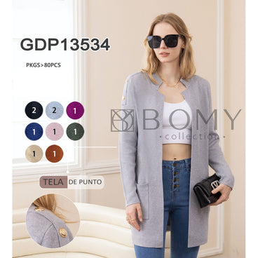 SUETER BOMY MOD GDP-13534 VARIOS COLORES