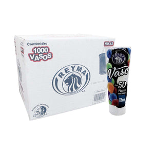VASO 12 REYMA CARTON C/1000 PZAS