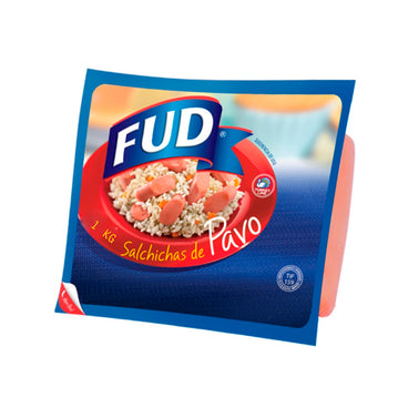 SALCHICHA DE PAVO FUD 1/2 KG.