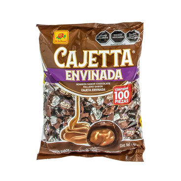CHOCOLATE CAJETTA ENVINADA C/100 PZAS