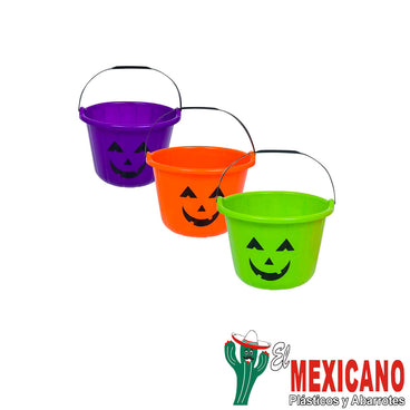 HALLOWEEN CUBETA PARA DULCES 1 PZA