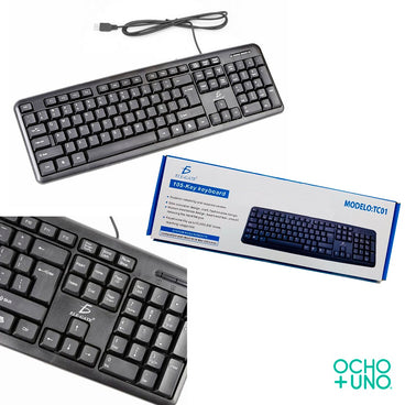 TECLADO PERFECT CHOICE 1 PZA