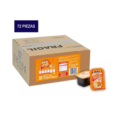 JARABE SABOR MAPLE HEINZ CAJA C/72 PIEZAS