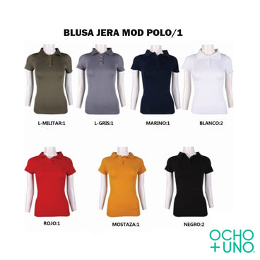 BLUSA M + M MOD 157 VARIOS COLORES