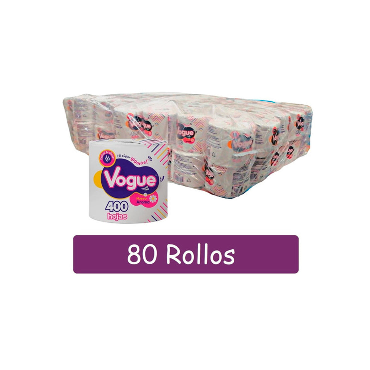 PAPEL VOGUE BULTO C/80 PZAS