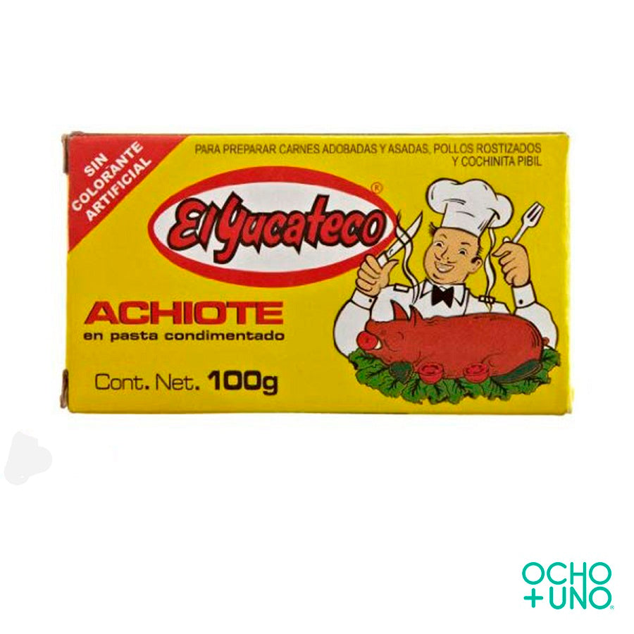 ACHIOTE EL YUCATECO 100 GR