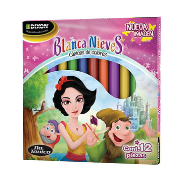 COLORES BLANCA NIEVES C/12 PZAS
