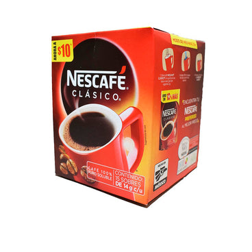 NESCAFE CLASICO SOBRE CAJA C/16 PZAS
