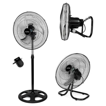 VENTILADOR SOLAC BOOSTER METALICO 3 EN 1