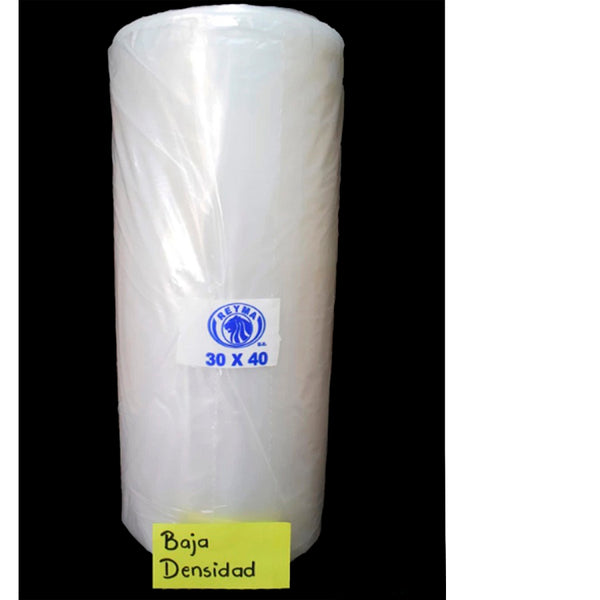 PIEZA BOLSA ROLLO BAJA DENSIDAD 30X40 KG – El Mexicano en línea