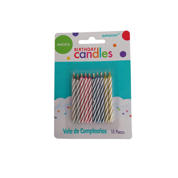 VELITAS PARA PASTEL MAGICAS C/10 PZAS