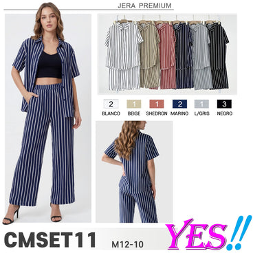 CONJUNTO JERA PREMIUM MOD CMSET-11 VARIOS COLORES